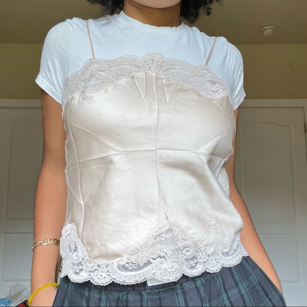 Vintage Dior lace cami